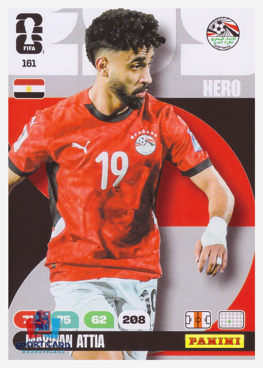 Panini Adrenalyn XL FIFA World Cup 2026 - Marwan Attia / Egypt #161