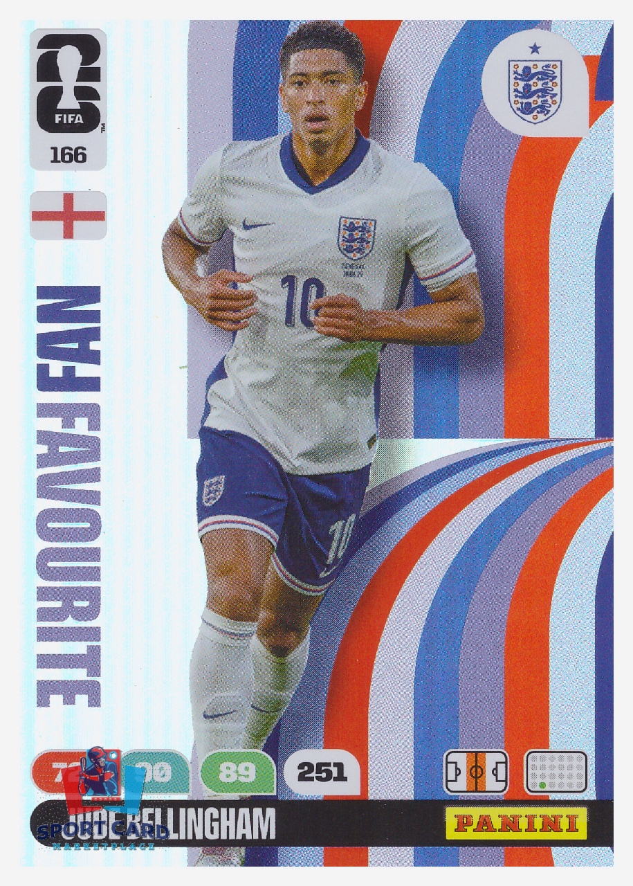 Panini Adrenalyn XL FIFA World Cup 2026 - Jude Bellingham / England #166