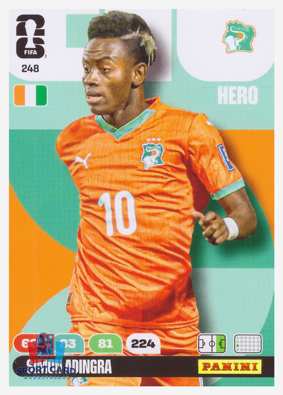 Panini Adrenalyn XL FIFA World Cup 2026 - Simon Adingra / Ivory Coast #248