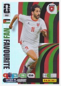Panini Adrenalyn XL FIFA World Cup 2026 - Yazan Al-Naimat / Jordan #262