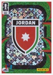 Panini Adrenalyn XL FIFA World Cup 2026 - Team Crest / Jordan #263