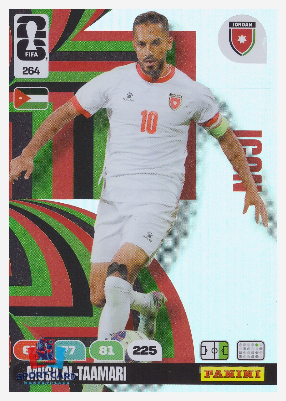 Panini Adrenalyn XL FIFA World Cup 2026 - Musa Al-Taamari / Jordan #264