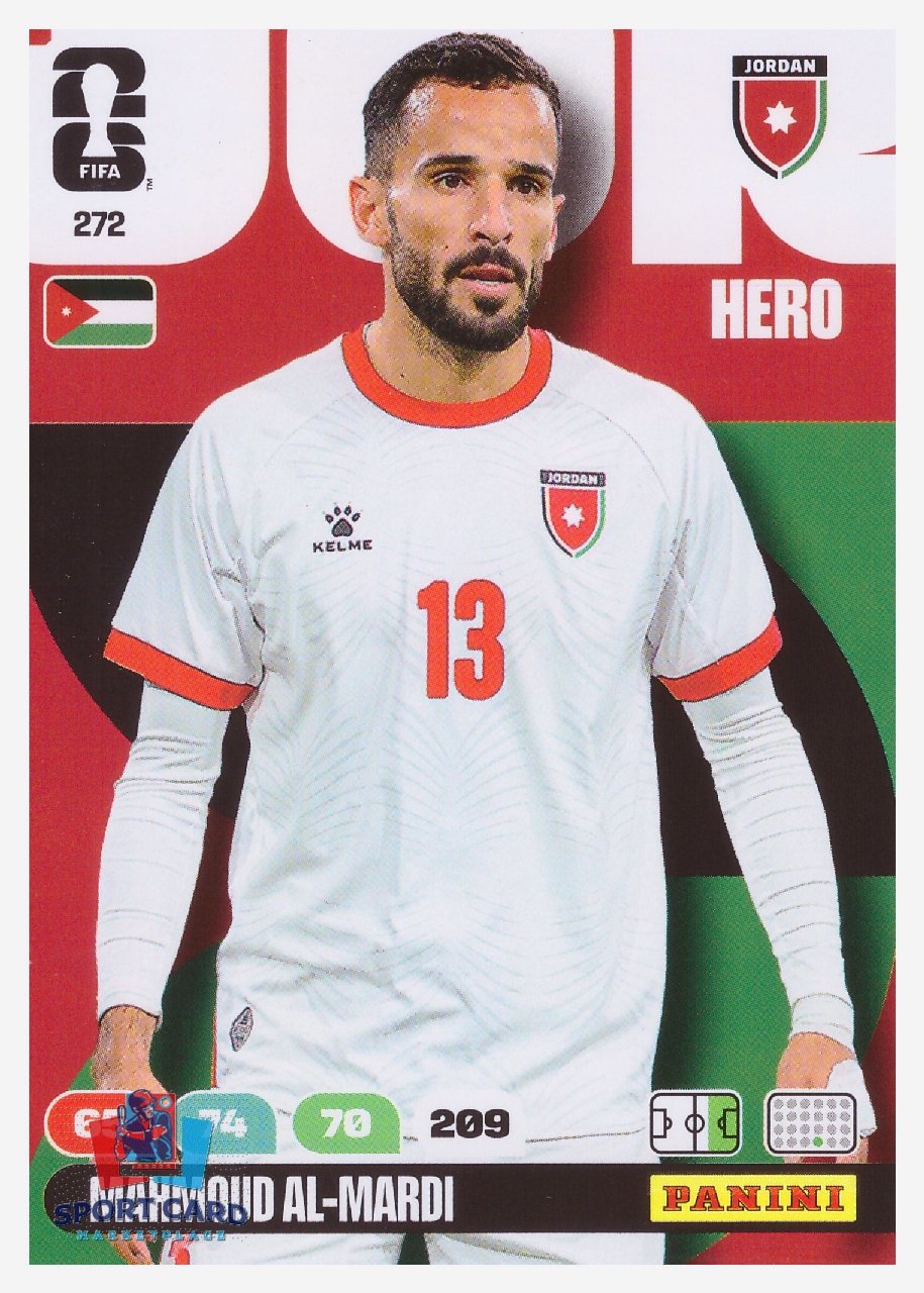 Panini Adrenalyn XL FIFA World Cup 2026 - Mahmoud Al-Mardi / Jordan #272