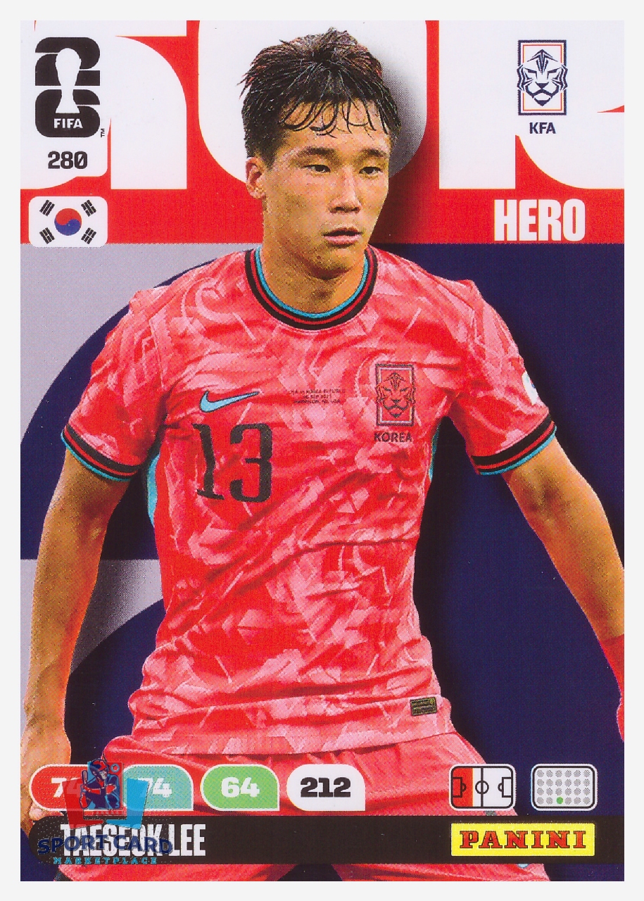 Panini Adrenalyn XL FIFA World Cup 2026 - Taeseok Lee / Korea Republic #280