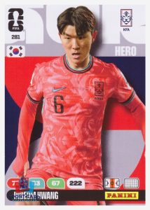 Panini Adrenalyn XL FIFA World Cup 2026 - Inbeom Hwang / Korea Republic #281
