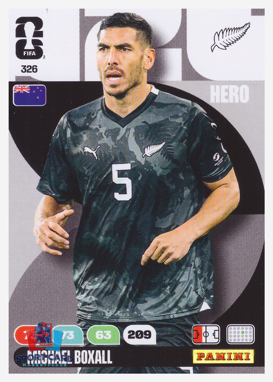 Panini Adrenalyn XL FIFA World Cup 2026 - Michael Boxall / New Zealand #326