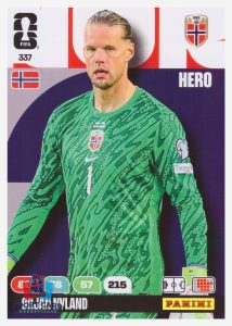 Panini Adrenalyn XL FIFA World Cup 2026 - Orjan Nyland / Norway #337