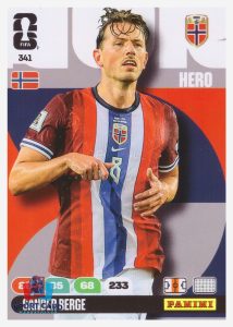 Panini Adrenalyn XL FIFA World Cup 2026 - Sander Berge / Norway #341