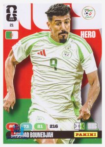 Panini Adrenalyn XL FIFA World Cup 2026 - Baghdad Bounedjah / Algeria #21