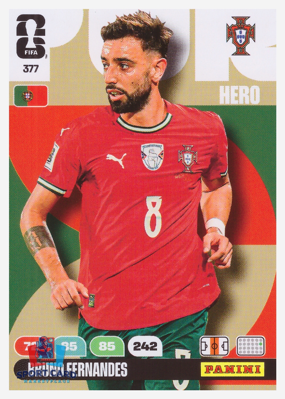 Panini Adrenalyn XL FIFA World Cup 2026 - Bruno Fernandes / Portugal #377