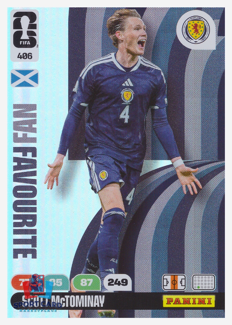 Panini Adrenalyn XL FIFA World Cup 2026 - Scott McTominay / Scotland #406
