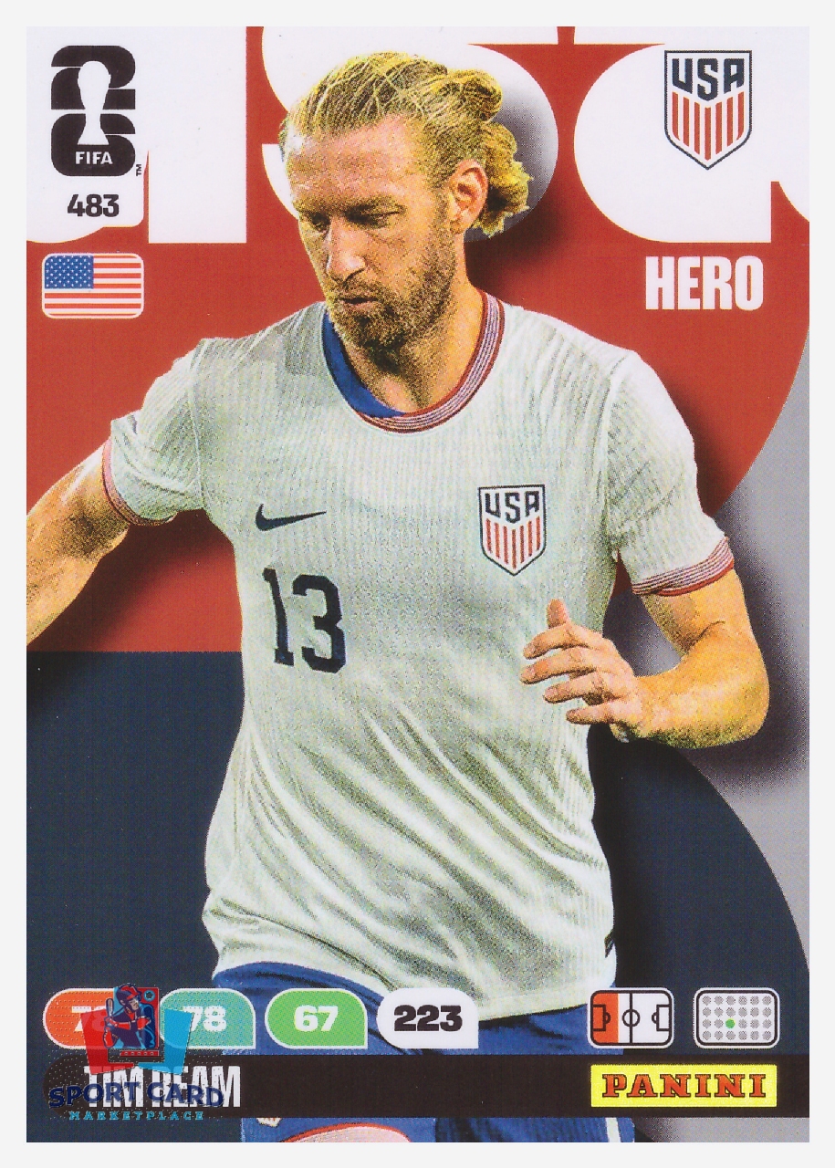 Panini Adrenalyn XL FIFA World Cup 2026 - Tim Ream / United States #483