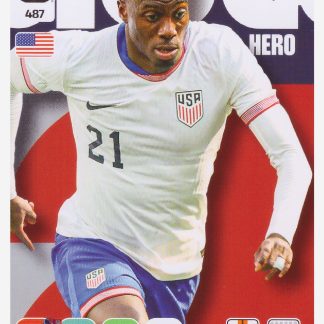 Panini Adrenalyn XL FIFA World Cup 2026 - Timothy Weah / United States #487