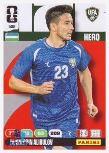 Panini Adrenalyn XL FIFA World Cup 2026 - Husniddin Aliqulov / Uzbekistan #508