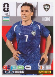 Panini Adrenalyn XL FIFA World Cup 2026 - Otabek Shukurov / Uzbekistan #512