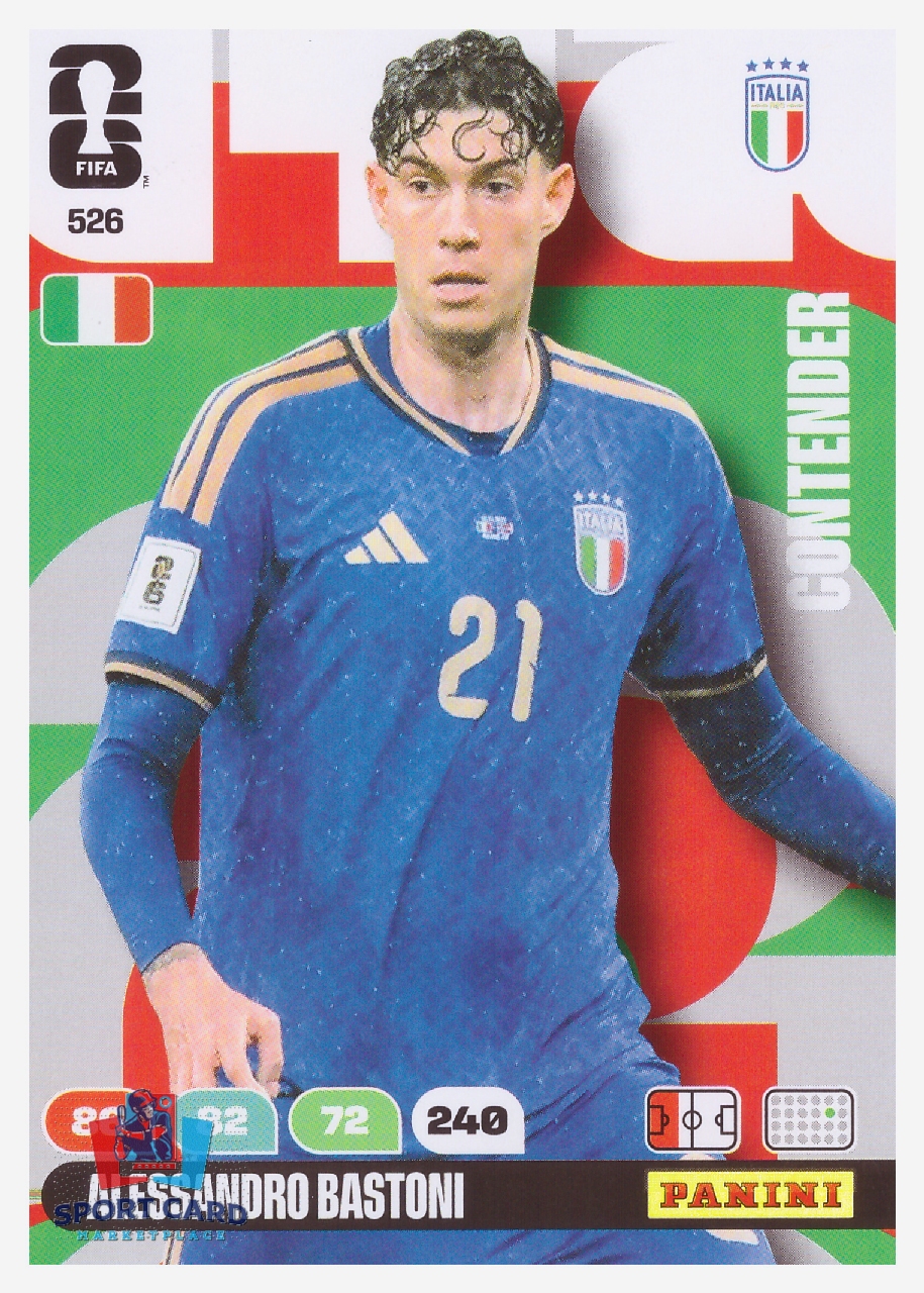 Panini Adrenalyn XL FIFA World Cup 2026 - Alessandro Bastoni / Italy #526