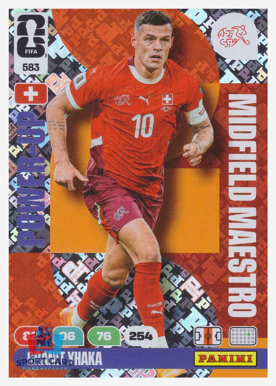 Panini Adrenalyn XL FIFA World Cup 2026 - Granit Xhaka / Switzerland #583