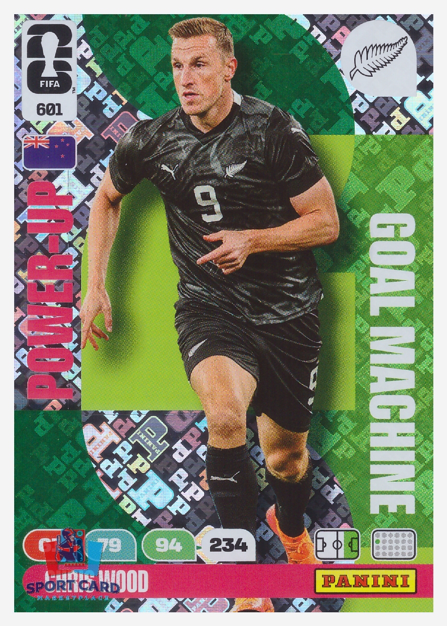 Panini Adrenalyn XL FIFA World Cup 2026 - Chris Wood / New Zealand #601