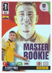 Panini Adrenalyn XL FIFA World Cup 2026 - Kendry Paez / Ecuador #614
