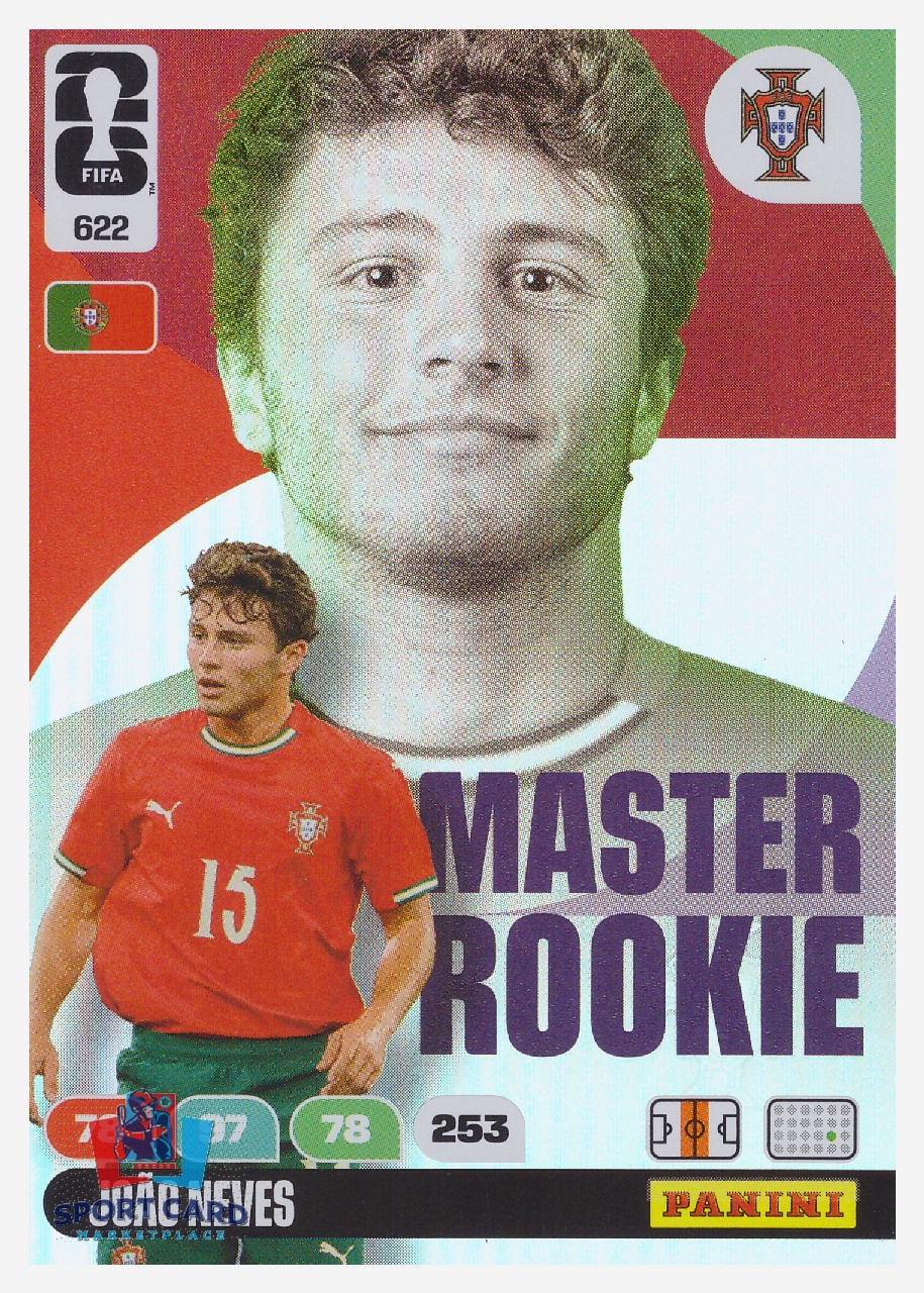Panini Adrenalyn XL FIFA World Cup 2026 - Joao Neves / Portugal #622