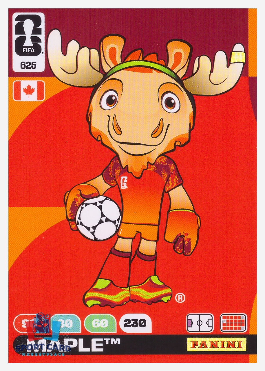 Panini Adrenalyn XL FIFA World Cup 2026 - Official Mascot - Maple #625