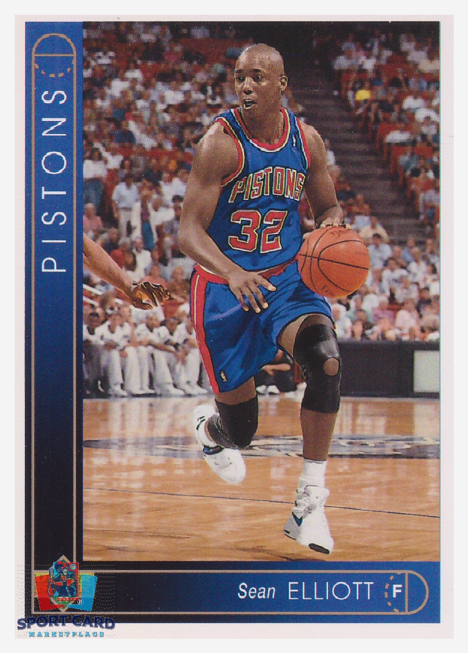1994 Upper Deck Sean Elliott / Detroit Pistons #20
