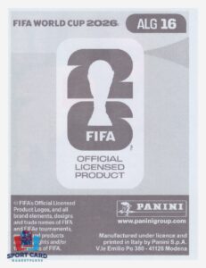 Panini FIFA World Cup 2026 - Said Benrahma / Algeria #ALG16