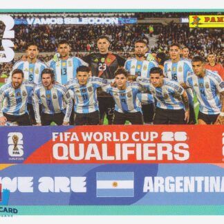 Panini FIFA World Cup 2026 - Team Photo / Argentina #ARG13