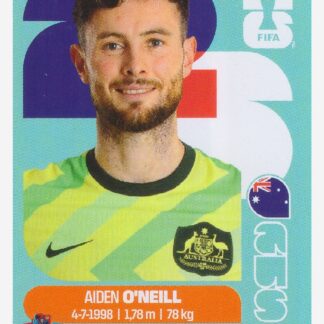 Panini FIFA World Cup 2026 - Aiden O'Neill / Australia #AUS14