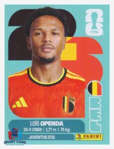 Panini FIFA World Cup 2026 - Loïs Openda / Belgium #BEL19