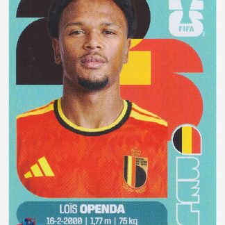 Panini FIFA World Cup 2026 - Loïs Openda / Belgium #BEL19