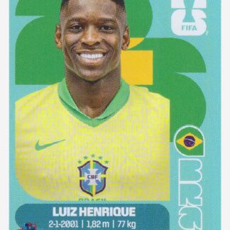 Panini FIFA World Cup 2026 - Luiz Henrique / Brazil #BRA12