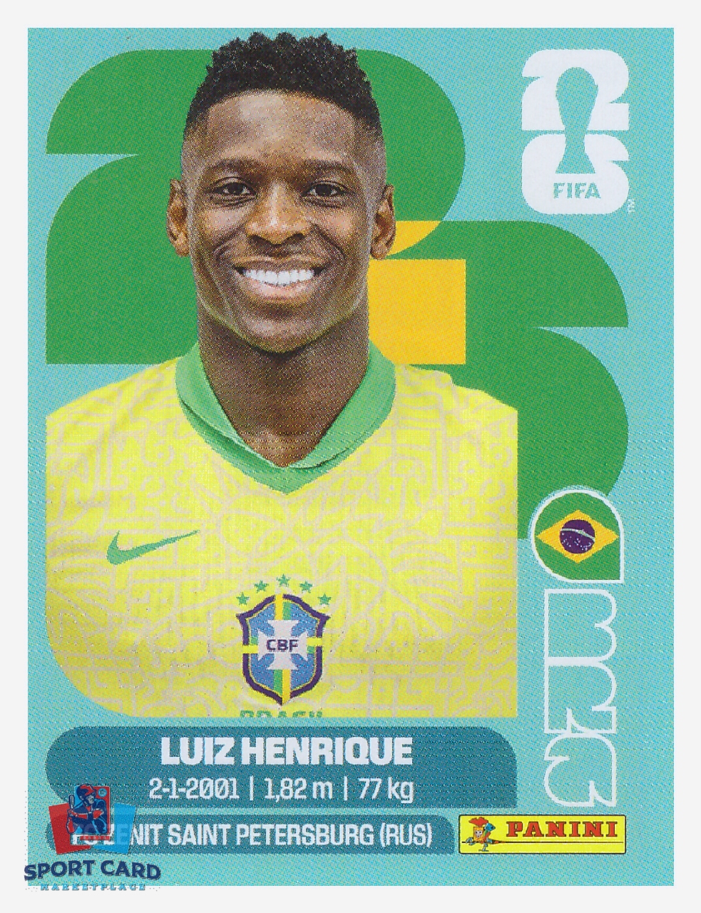 Panini FIFA World Cup 2026 - Luiz Henrique / Brazil #BRA12