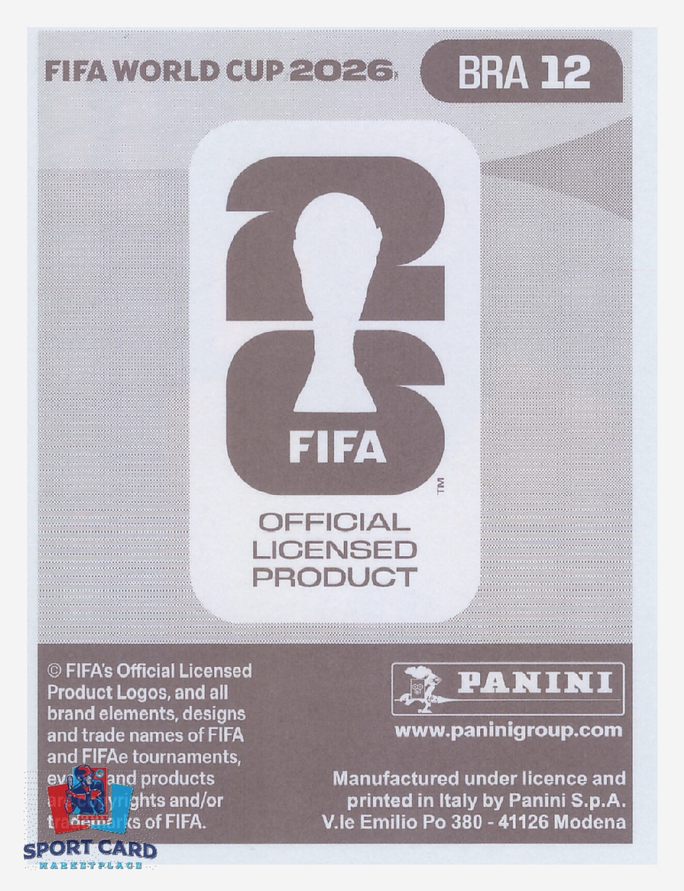 Panini FIFA World Cup 2026 - Luiz Henrique / Brazil #BRA12 – Image 2