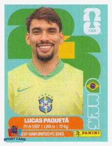 Panini FIFA World Cup 2026 - Lucas Paquetá / Brazil #BRA9
