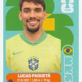 Panini FIFA World Cup 2026 - Lucas Paquetá / Brazil #BRA9