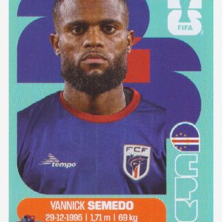 Panini FIFA World Cup 2026 - Yannick Semedo / Cape Verde #CPV9