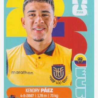 Panini FIFA World Cup 2026 - Kendry Paez / Ecuador #ECU11