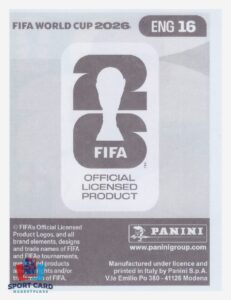 Panini FIFA World Cup 2026 - Phil Foden / England #ENG16