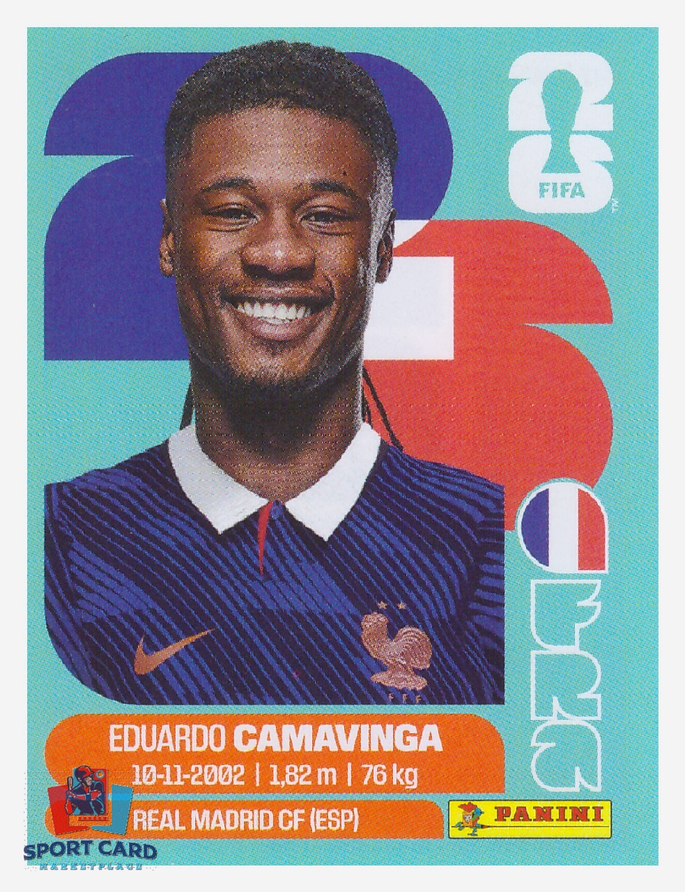 Panini FIFA World Cup 2026 - Eduardo Camavinga / France #FRA10