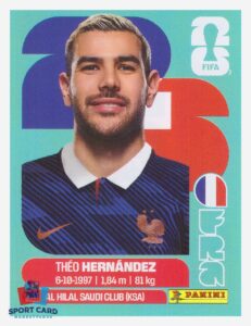 Panini FIFA World Cup 2026 - Theo Hernandez / France #FRA3