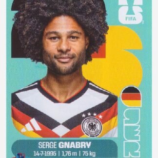 Panini FIFA World Cup 2026 - Serge Gnabry / Germany #GER16