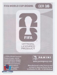 Panini FIFA World Cup 2026 - Serge Gnabry / Germany #GER16