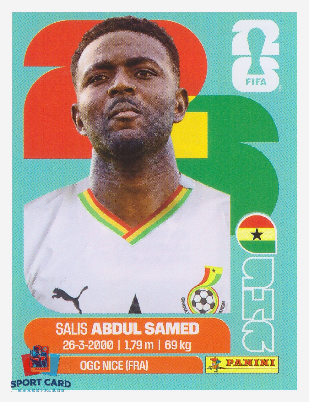 Panini FIFA World Cup 2026 - Salis Abdul Samed / Ghana #GHA11