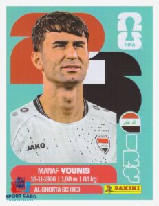 Panini FIFA World Cup 2026 - Manaf Younis / Iraq #IRQ8