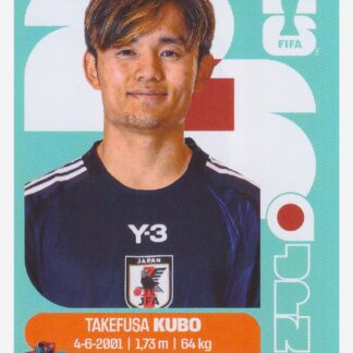 Panini FIFA World Cup 2026 - Takefusa Kubo / Japan #JPN12