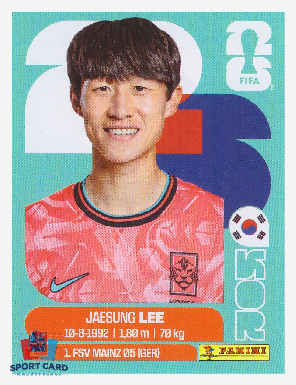 Panini FIFA World Cup 2026 - Jae-sung Lee / South Korea #KOR10