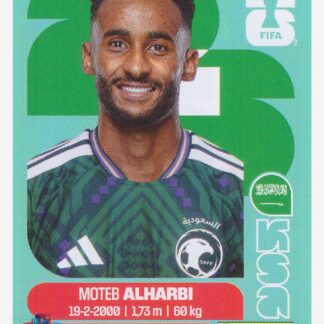 Panini FIFA World Cup 2026 - Moteb Al-Harbi / Saudi Arabia #KSA7