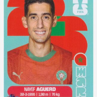 Panini FIFA World Cup 2026 - Nayef Aguerd / Morocco #MAR6