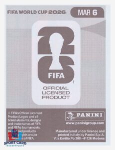 Panini FIFA World Cup 2026 - Nayef Aguerd / Morocco #MAR6